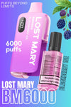 Lost Mary BM6000 Einweg Vape (Schachtel mit 10 stück)