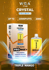 The Crystal Pro Max + 10000 Züge Einweg Vape (Schachtel mit 10 stück)